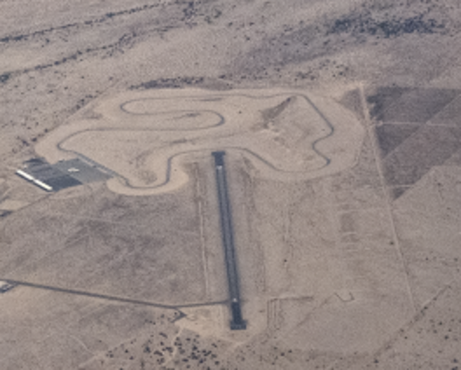 Desert Center private airstrip with Chuckwalla Raceway