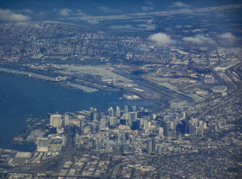 Downtown San Diego Aerial View