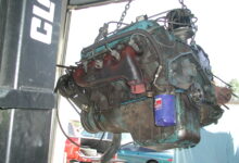 Photo of RV – Motor Home Engine Swap Out