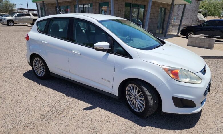 2013 Ford CMax Hybrid SE UPark We Sell Az CarFax - Financing - No Credit Bad Credit Bankruptcy Divorce Judgements First Time Buyer Student Loans