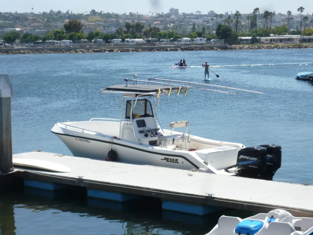 Mako Boat Dock San Diego